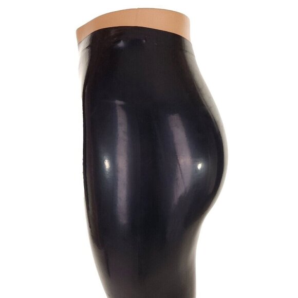 Saint Laurent Latex Leggings Size F36 US 4 Black - Picture 5 of 15
